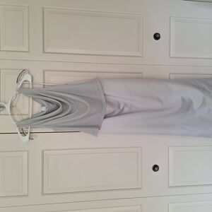 Elegant Gray/Silver Skirt